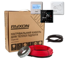 Тепла підлога гріючий кабель Ryxon (20 вт/ м.пог)