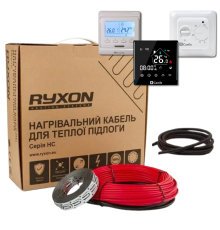 Тепла підлога гріючий кабель Ryxon (20 вт/ м.пог)