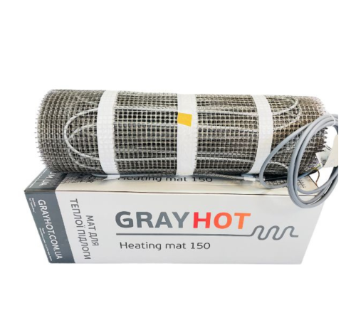 Нагрівальні мати під плитку GrayHot (150 Вт/м2)
