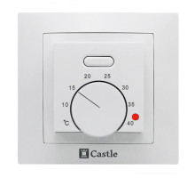 Терморегулятор механічний Castle AC308H Білий