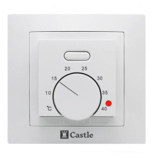 Терморегулятор механічний Castle AC308H Білий