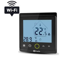 Програмований терморегулятор Castle Wi-Fi AC603H Чорний